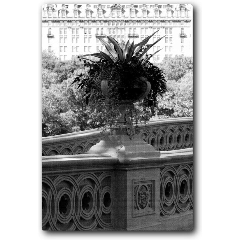 Central Park Bridge 5 16x20 Gallery Wrapped Stretched Canvas
