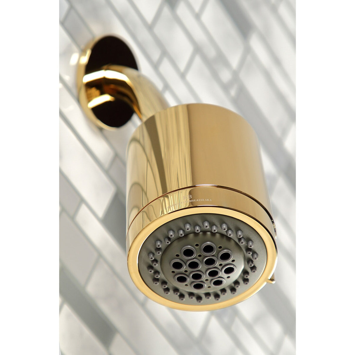 Kingston Brass Centurion Three-Handle Tub and Shower Faucet