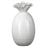 White Ceramic Pineapple