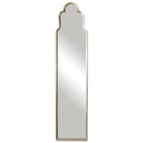 Cerano Arched Silver Mirror - 14.125x65.125x1.375