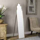 Cerano Arched Silver Mirror - 14.125x65.125x1.375
