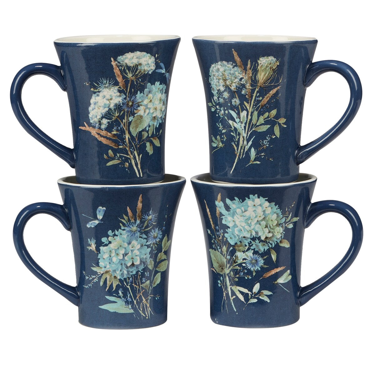 Certified International Bohemian Blue 16-piece Dinnerware Set, Service for 4