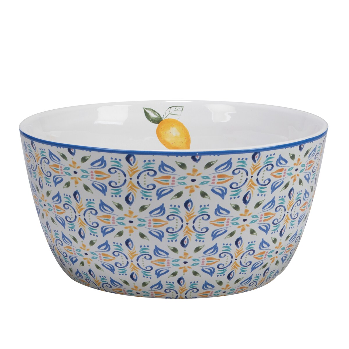 Certified International Lemonade Deep Serving Bowl, 11" x 5.5", 198 oz. - 198 Oz.