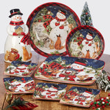 Certified International Magic Of Christmas Santa 36 oz. Soup/Cereal Bowls (Set of 4)