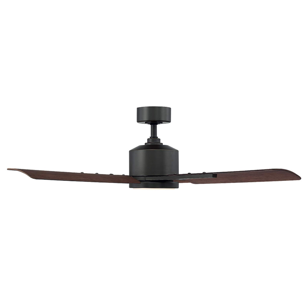 Cervantes 56 Inch Four Blade Indoor / Outdoor Smart Ceiling Fan with Six Speed DC Motor and LED Light.