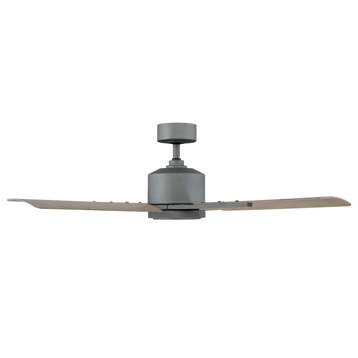 Cervantes 56 Inch Four Blade Indoor / Outdoor Smart Ceiling Fan with Six Speed DC Motor and LED Light.