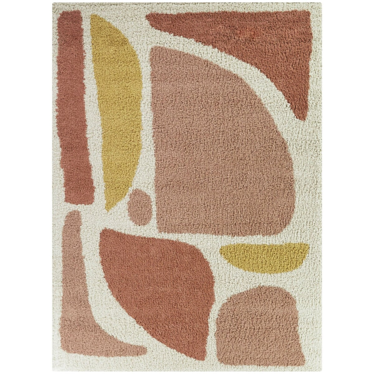 Cesare Abstract Shag Area Rug