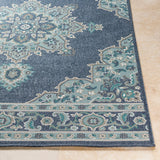 Cesare Medallion Indoor/ Outdoor Area Rug - 7'3" Round - 7'3" Round