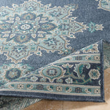 Cesare Medallion Indoor/ Outdoor Area Rug - 7'3" Round - 7'3" Round