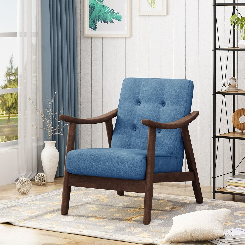 Chabani Mid-Century Modern Accent Chair by Christopher Knight Home