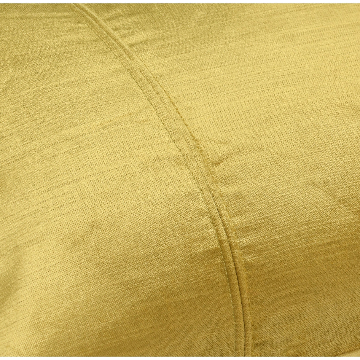 Chad 26 Inch Velvet Decorative Lumbar Throw Pillow, Plush, Gold