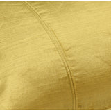 Chad 26 Inch Velvet Decorative Lumbar Throw Pillow, Plush, Gold