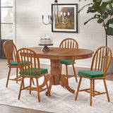 Chair Cushions for Dining Chairs 4 Pack - Memory Foam Chair Pads with Ties and Non-Slip Backing Seat Cushion 16"X16"X2",