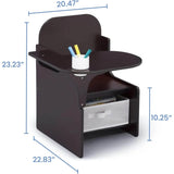 Chair Desk With Storage Bin