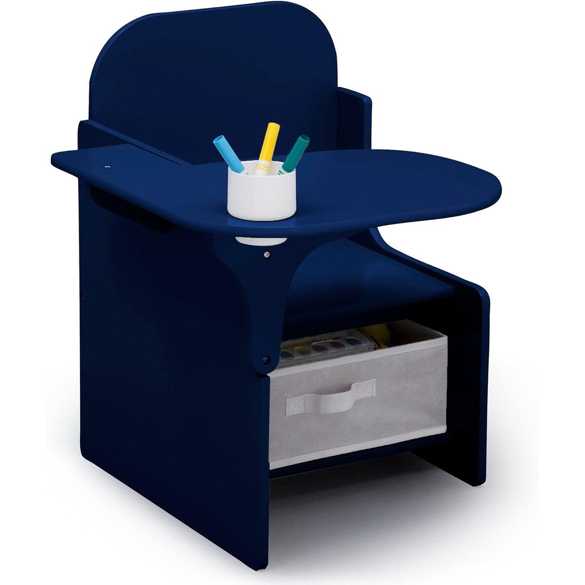 Chair Desk With Storage Bin