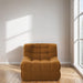 Chair Sofa Sherpa Beanbag Chair Couch Armless Tufted Bean Bag Lounge Soft Comfy Chair, Beige