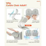 Chair [Adult] Ergonomic Back and Lumbar Support for Good Posture Correction and Back Pain Relief, Perfect