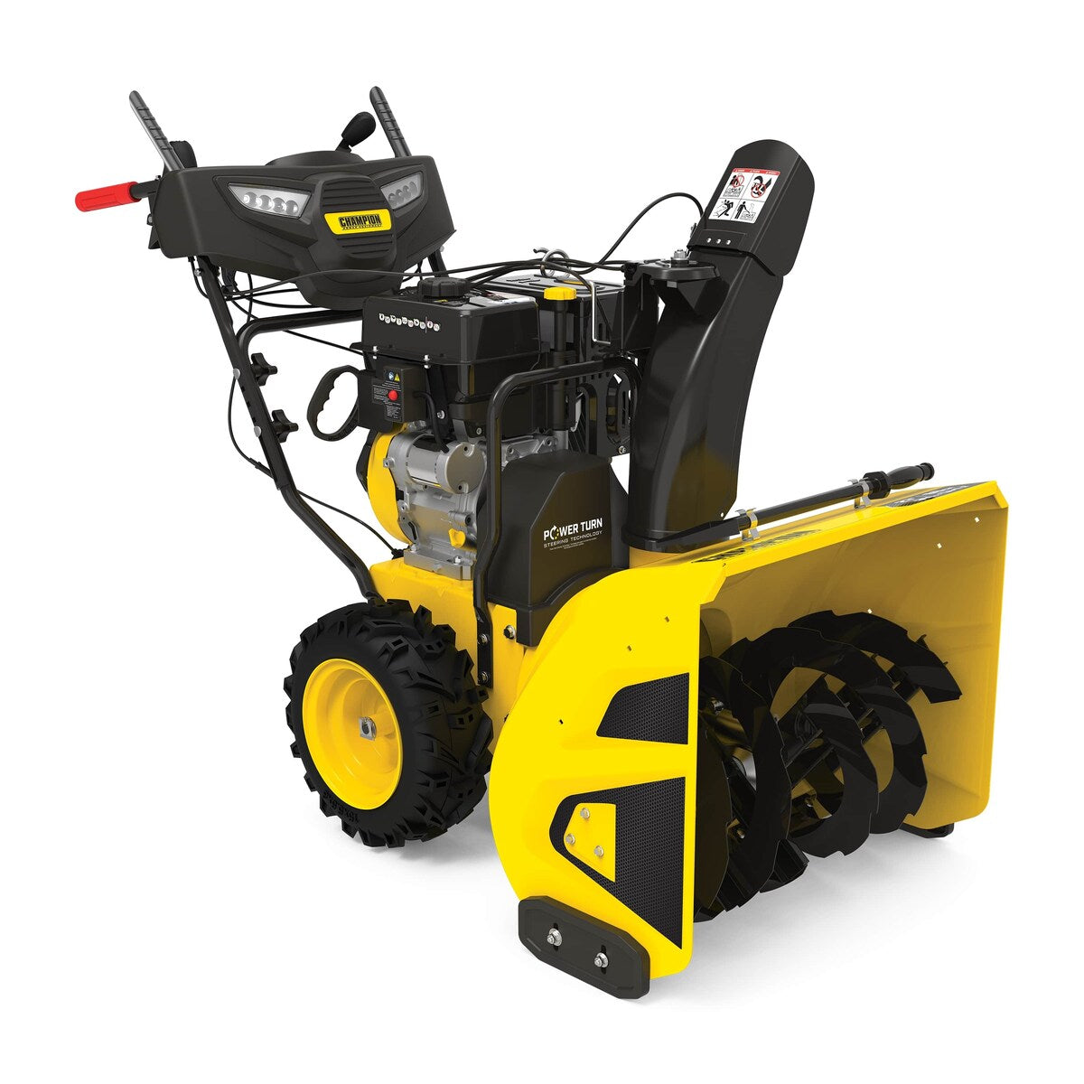 Champion 301cc 27-Inch Gas Snowblower with Electric Start and LED