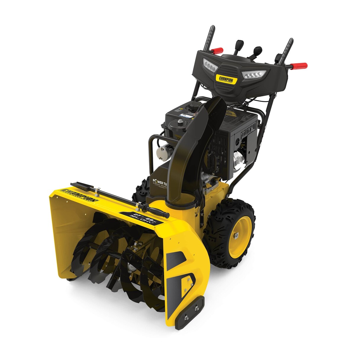 Champion 301cc 27-Inch Gas Snowblower with Electric Start and LED