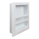 Chandler Recessed in wall Bathroom Magazine Rack - N/A