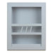 Chandler Recessed in wall Bathroom Magazine Rack - N/A