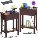 Charging Station Set of 2 - 13.78"D x 15.75"W x 23.62"H