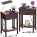 Charging Station Set of 2 - 13.78"D x 15.75"W x 23.62"H
