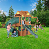 KidKraft Charleston Lodge Wooden Swing Set / Playset