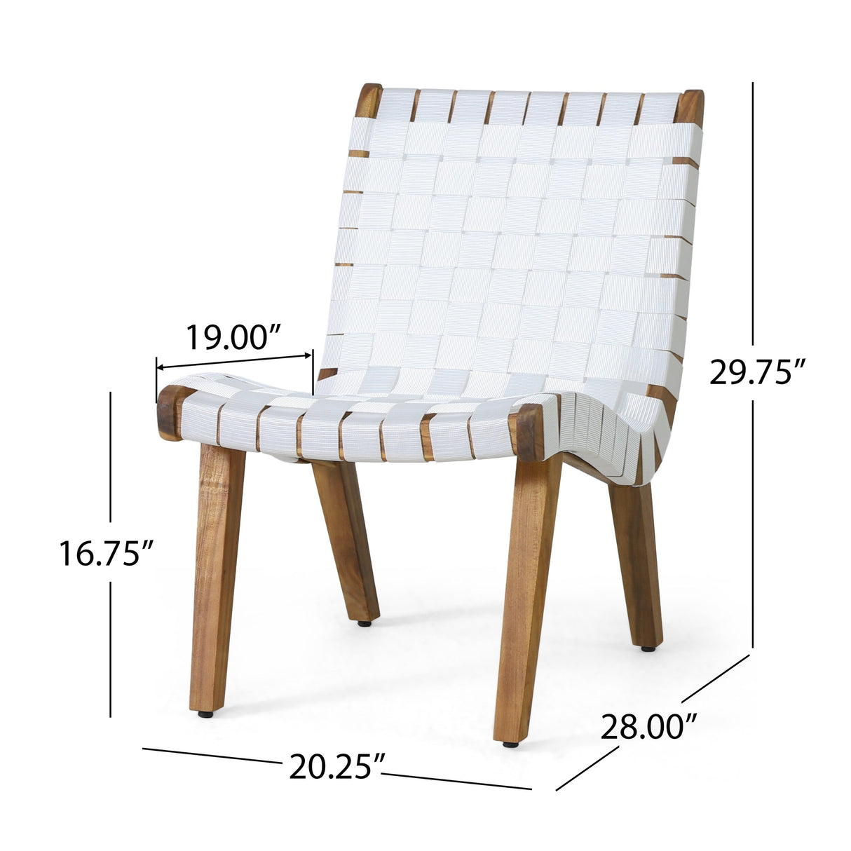 Charlotter Outdoor Rope and Acacia Wood Outdoor Chat Set by Christopher Knight Home