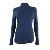 Charter Club Women's Cotton Mock-Neck Top