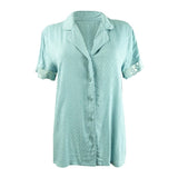 Charter Club Women's Lace-Trim Pajama Top