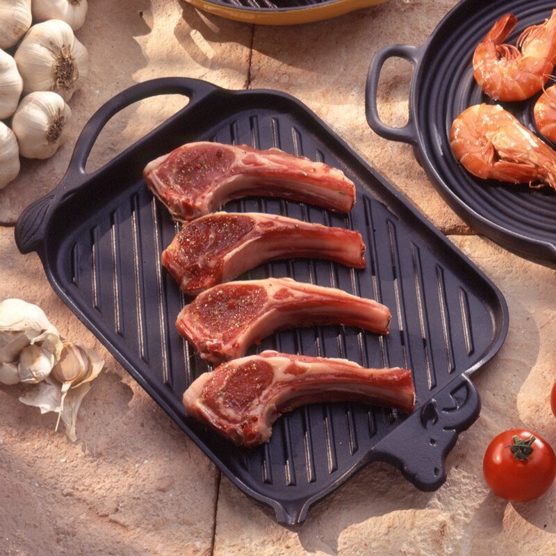 Chasseur Cow-shaped Black Cast Iron Grill