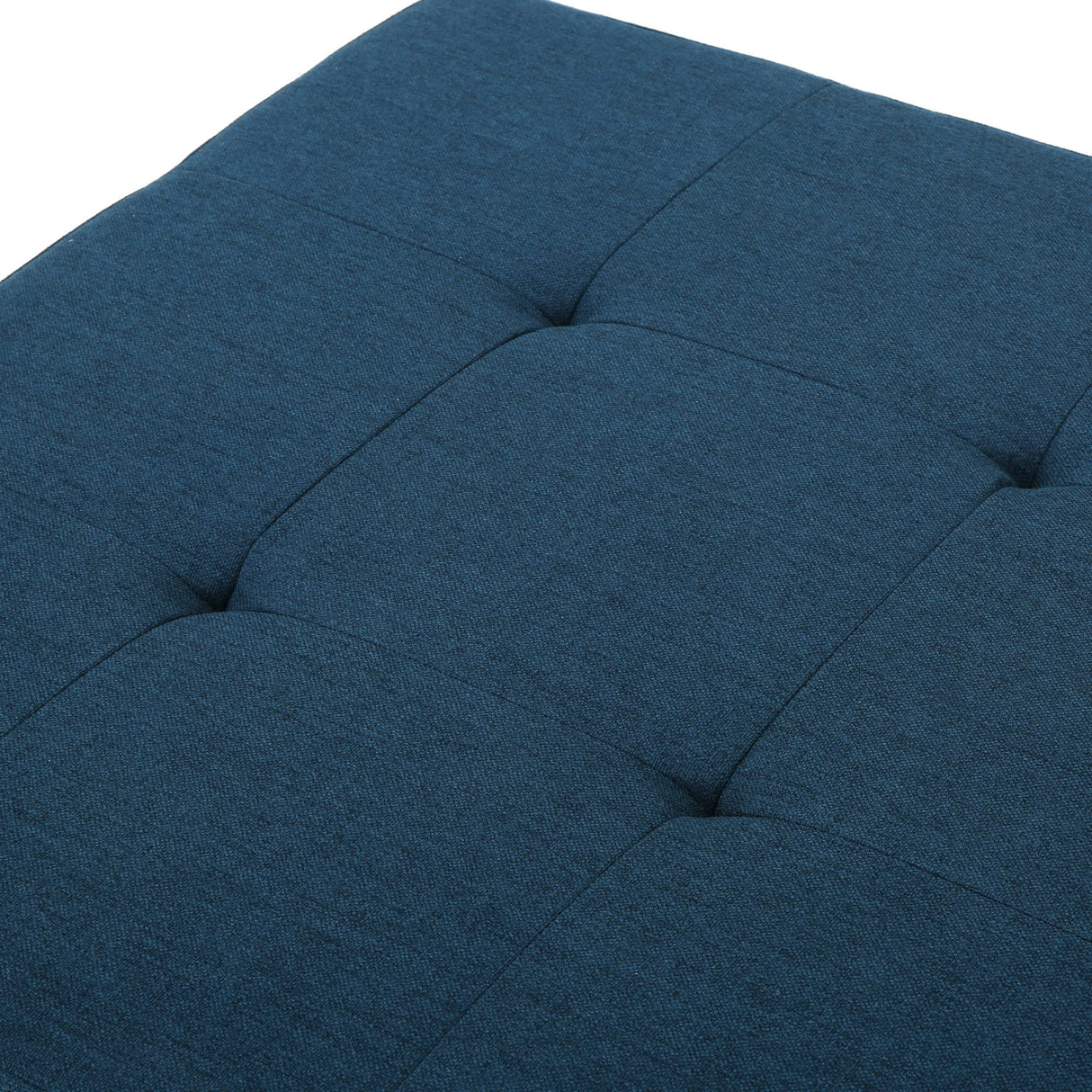 Chatsworth Tufted Rolling Storage Ottoman by Christopher Knight Home