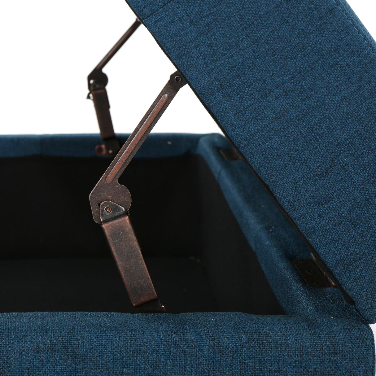 Chatsworth Tufted Rolling Storage Ottoman by Christopher Knight Home
