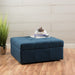 Chatsworth Tufted Rolling Storage Ottoman by Christopher Knight Home