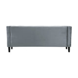 Chatwin Contemporary Tufted Velvet Sofa by Christopher Knight Home - 32.50" D x 77.00" W x 30.25" H