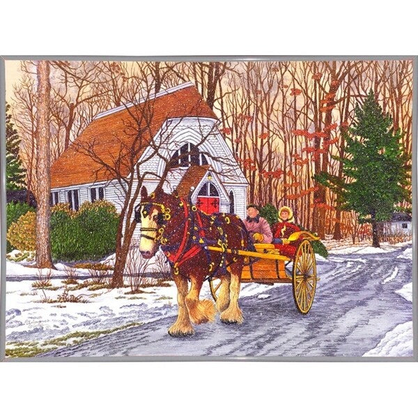 Chautauqua - Rooster's Ride-THEWIN90435 Print 5"x7" by Thelma Winter