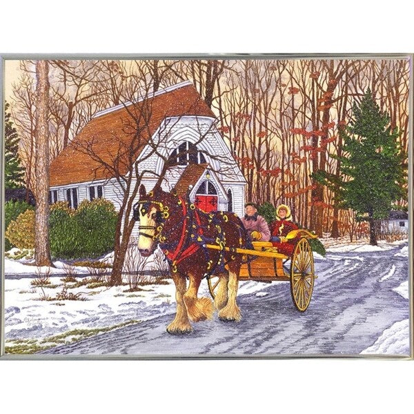 Chautauqua - Rooster's Ride-THEWIN90435 Print 5"x7" by Thelma Winter