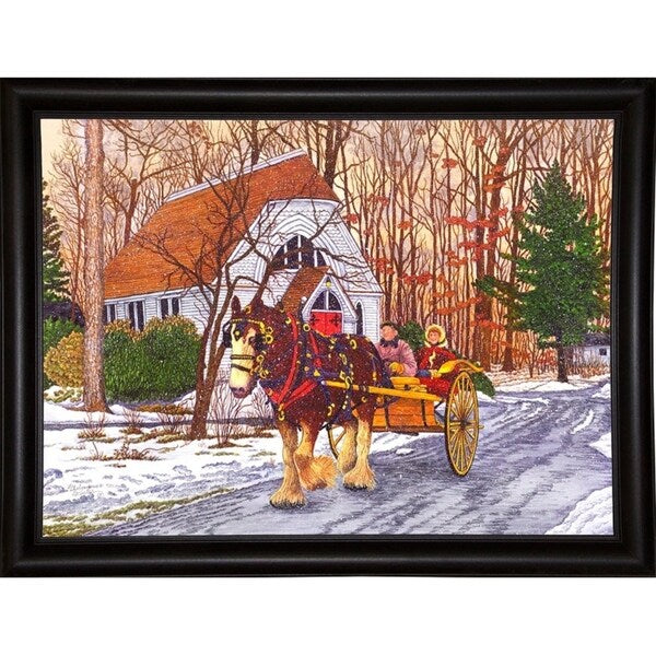 Chautauqua - Rooster's Ride-THEWIN90435 Print 5"x7" by Thelma Winter
