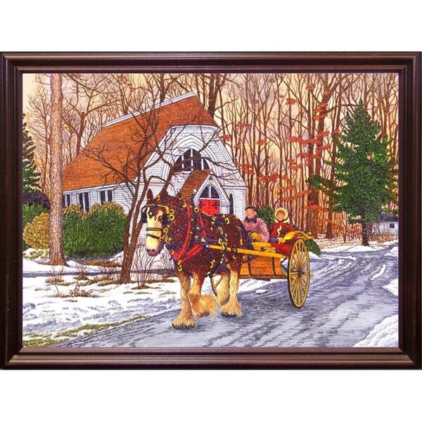 Chautauqua - Rooster's Ride-THEWIN90435 Print 5"x7" by Thelma Winter