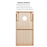 Cheers Cornhole Boards with Case & Lights