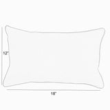 Cheetah Corded Lumbar Pillows (Set of 2) by Havenside Home