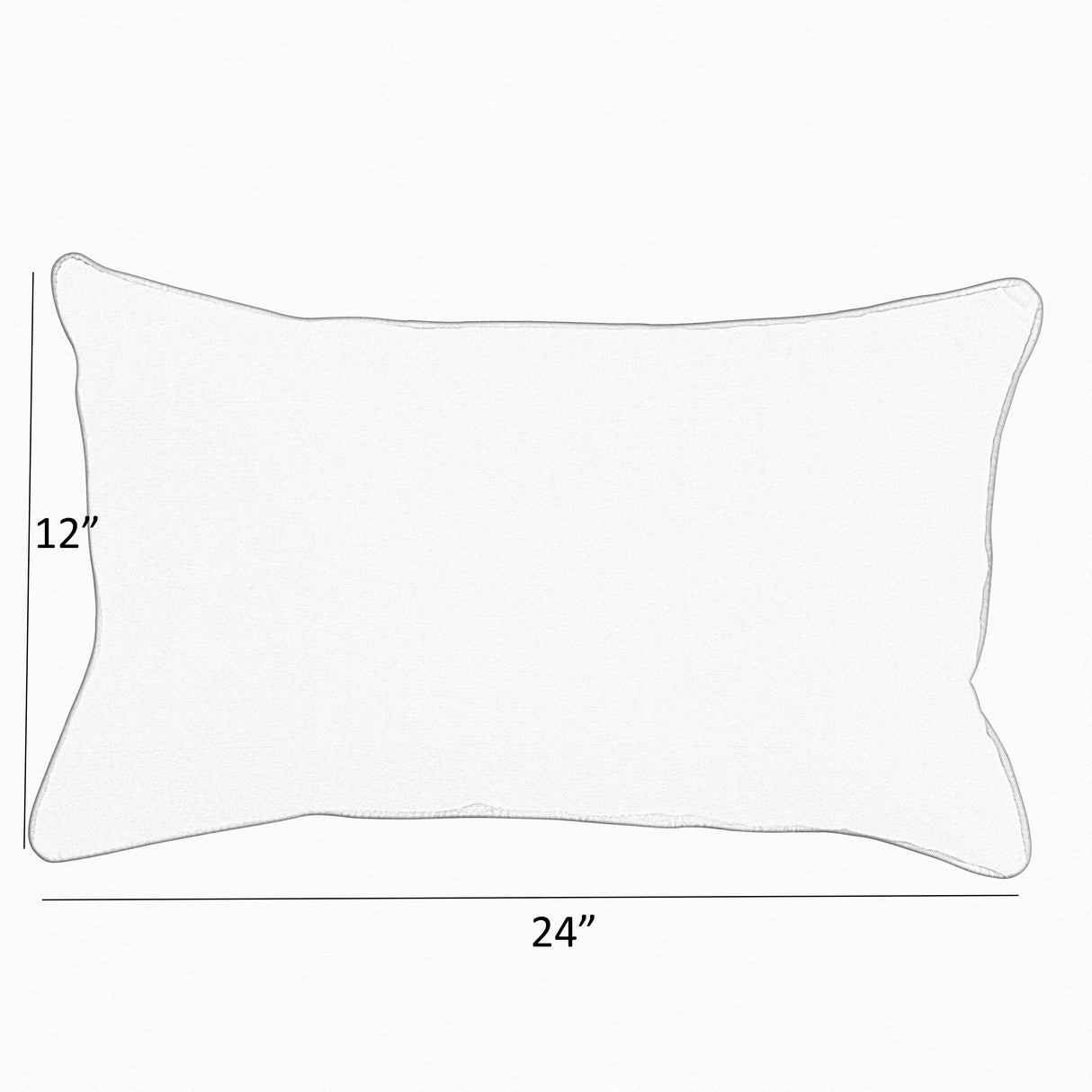 Cheetah Corded Lumbar Pillows (Set of 2) by Havenside Home