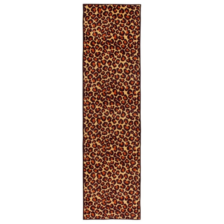 Cheetah Real Area Rug for Living Room, Dining Room, Kids