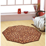 Cheetah Real Area Rug for Living Room, Dining Room, Kids