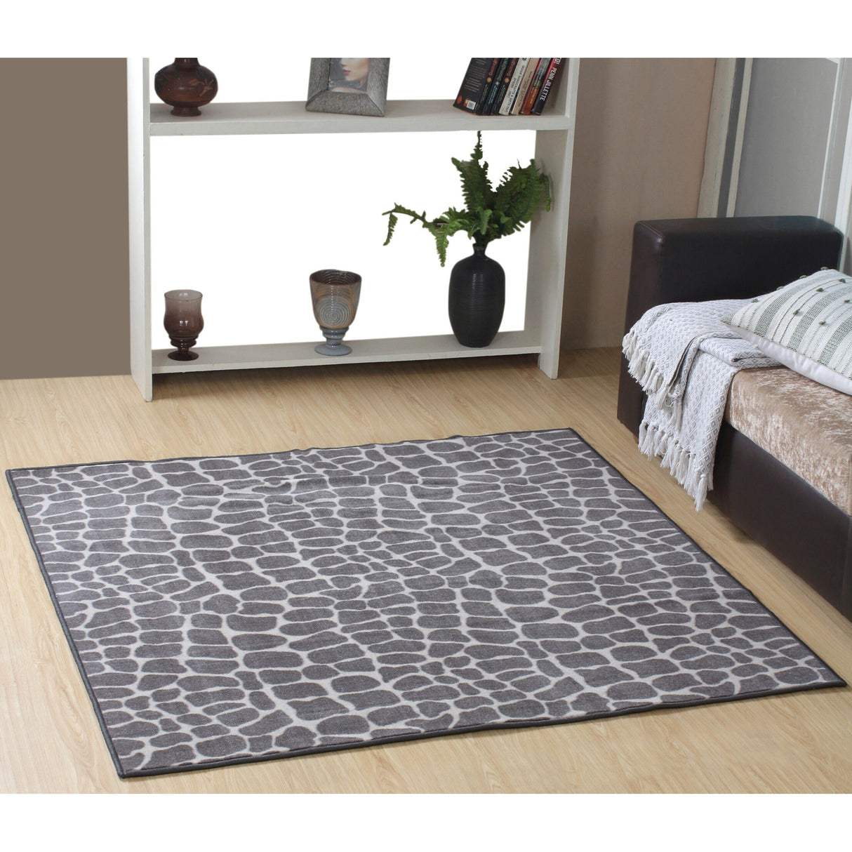 Cheetah Real Area Rug for Living Room, Dining Room, Kids