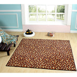 Cheetah Real Area Rug for Living Room, Dining Room, Kids