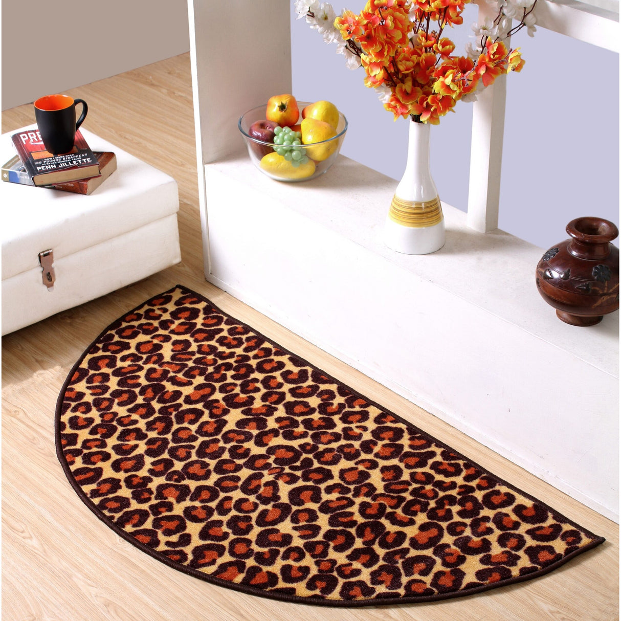 Cheetah Real Area Rug for Living Room, Dining Room, Kids