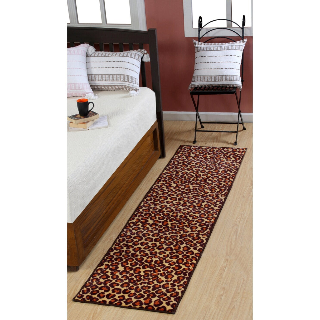 Cheetah Real Area Rug for Living Room, Dining Room, Kids