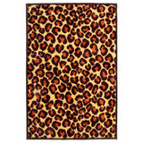Cheetah Real Area Rug for Living Room, Dining Room, Kids